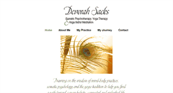 Desktop Screenshot of devorahsacks.com